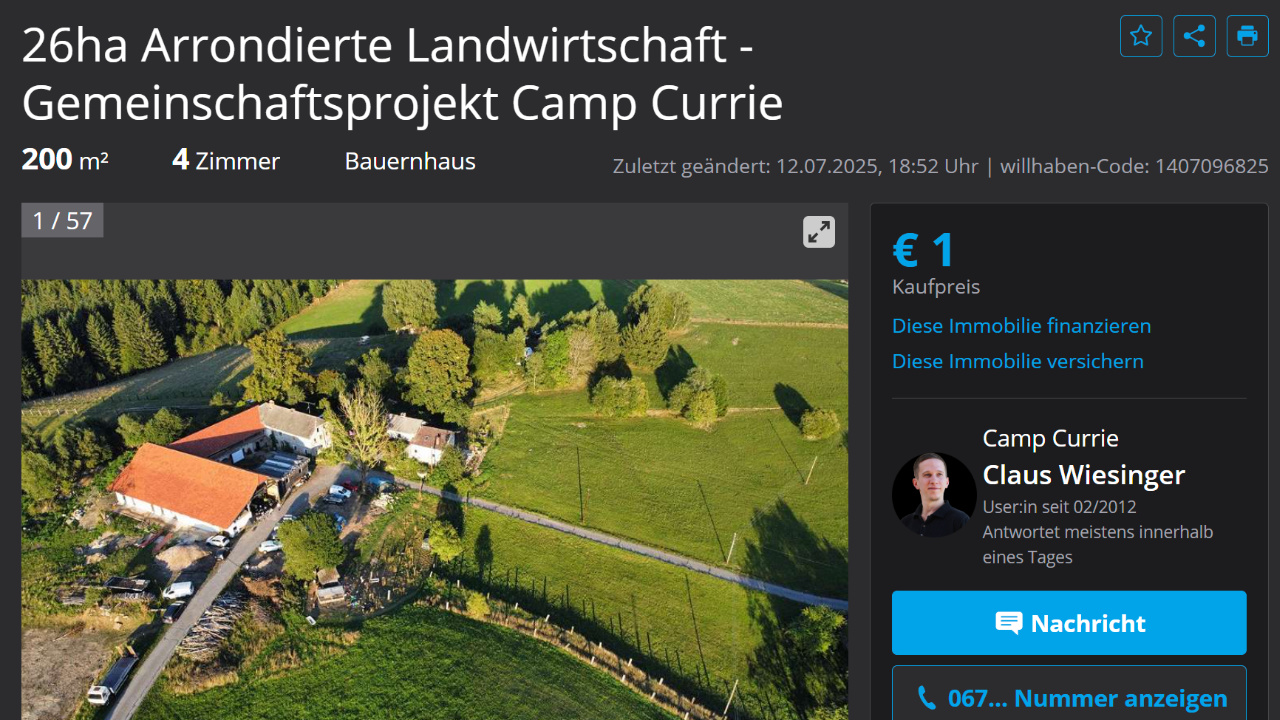 Große Resonanz auf unser Willhaben-Inserat – Danke für euer Interesse!